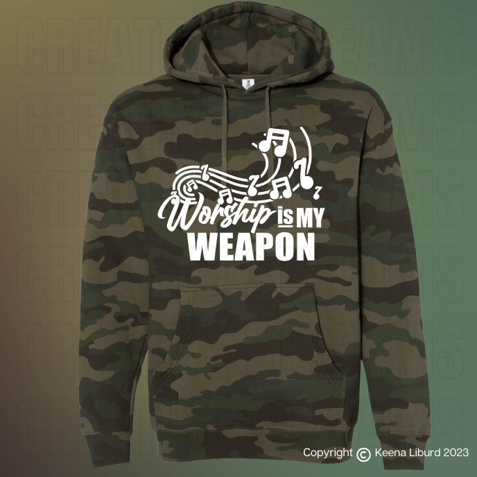 Worship Is My Weapon Hoodie