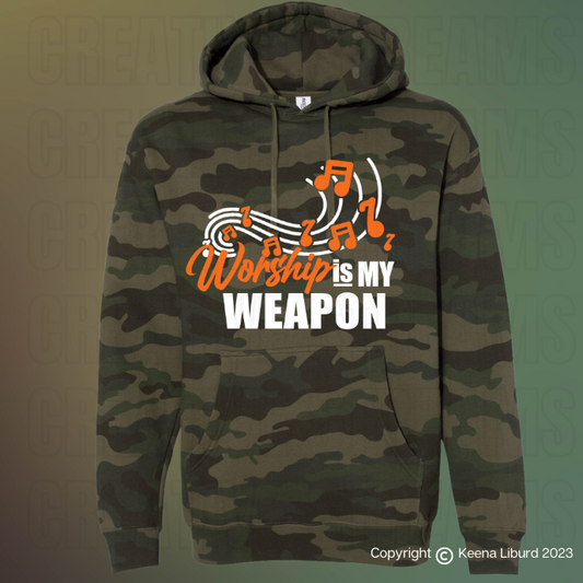 Worship Is My Weapon Hoodie