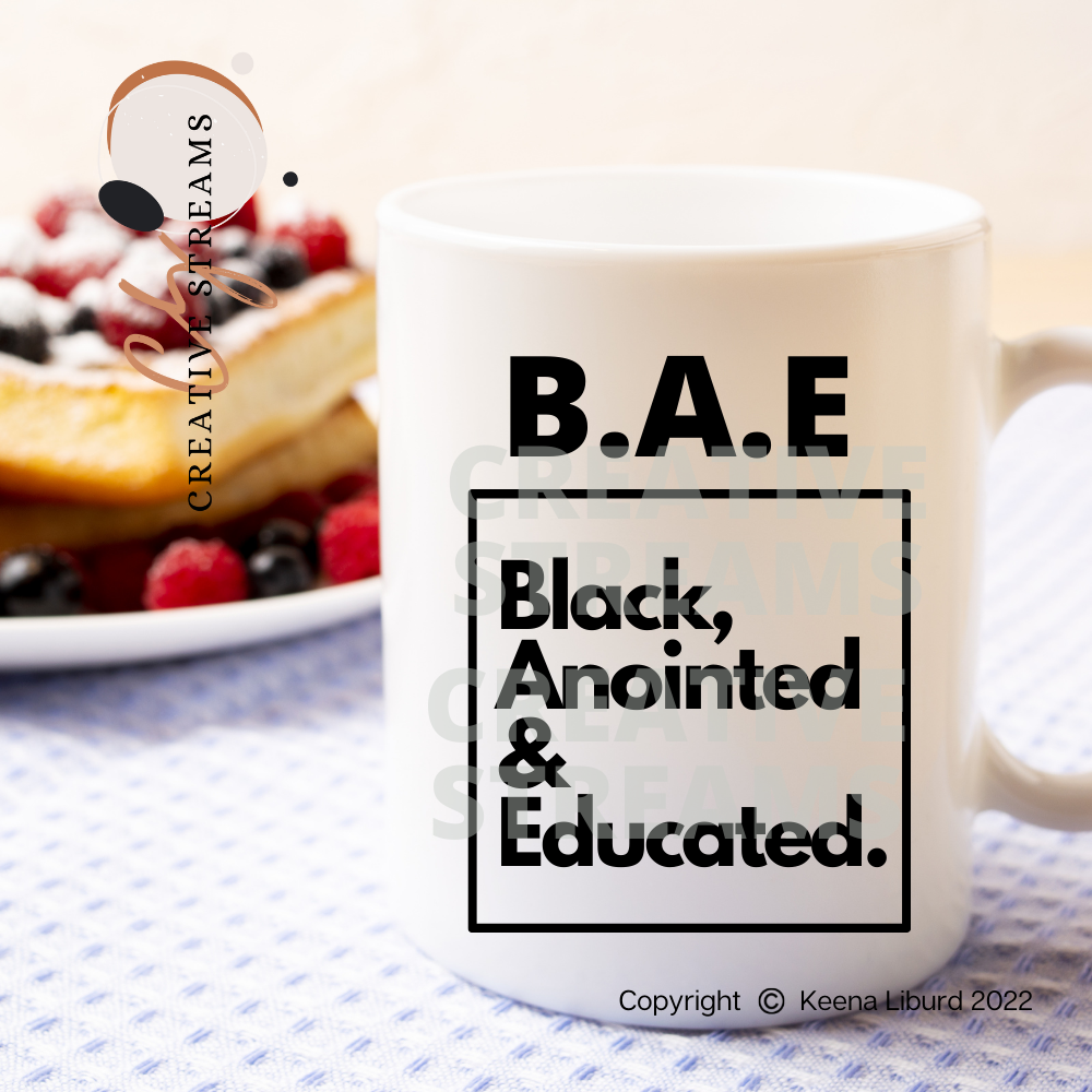 “B.A.E” 12 oz Ceramic Mug