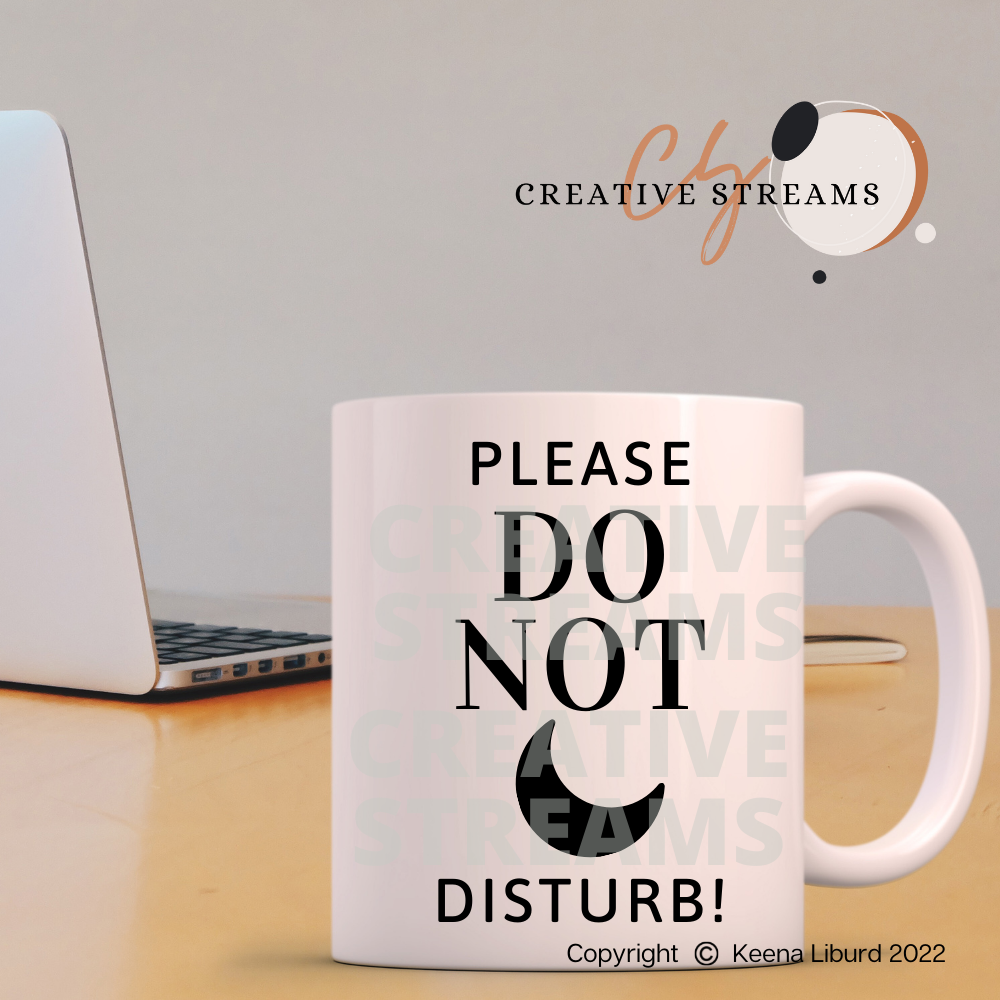 “Do Not Disturb” 12oz Ceramic Mug