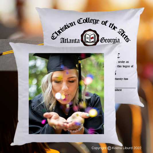 Graduation Satin Pillow COVER