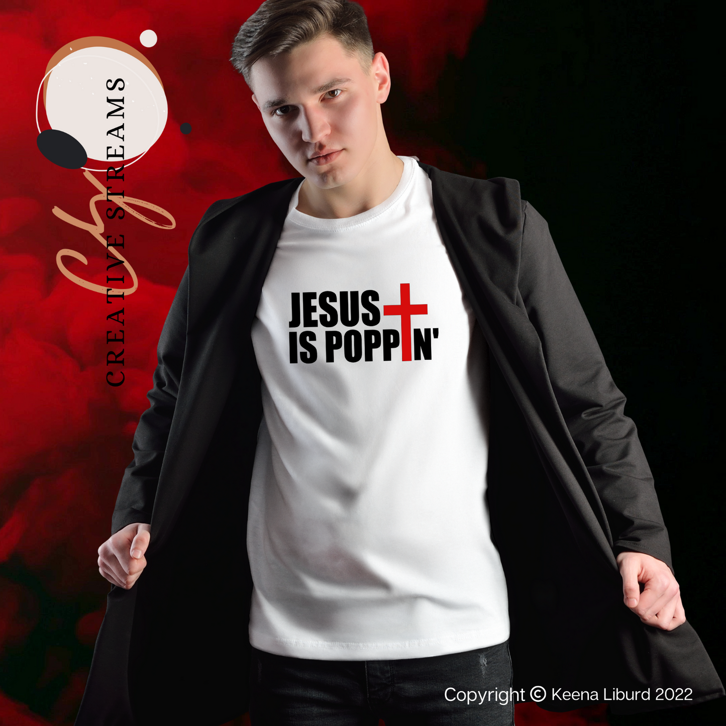 Unisex "Jesus is Poppin'" T-shirt