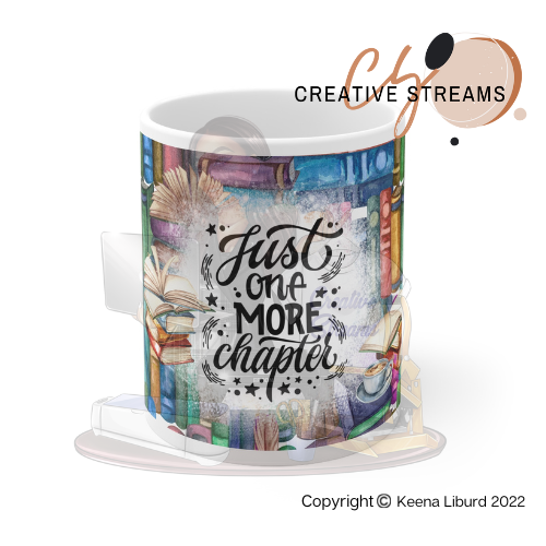 "Just One More Chapter" 12oz Ceramic Mug