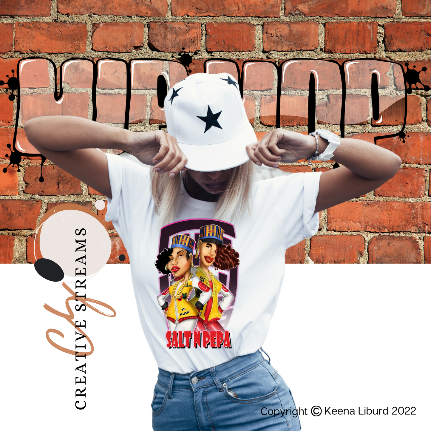 “Salt N’ Pepa” Cartoon T-shirt