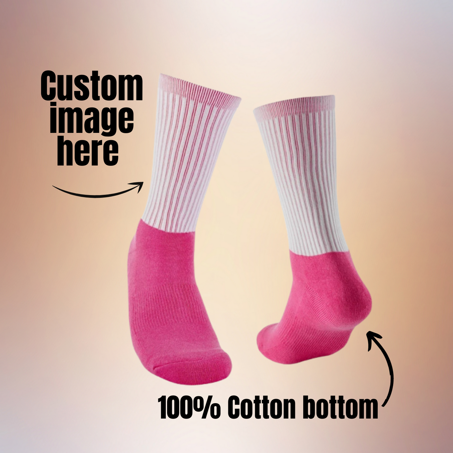 Custom Athletic Socks (Unisex)